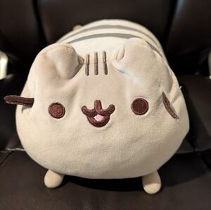 GUND Pusheen The Cat Medium Squisheen Squishy Stuffed Animal Log Plush